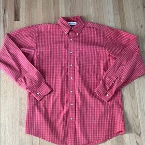 Brooks Brothers Red Checkered Men's Shirt, 16 - 36/37